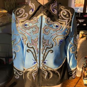 Equine show jacket used.